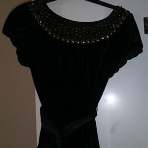 A Black Velvet short sleeve blouse